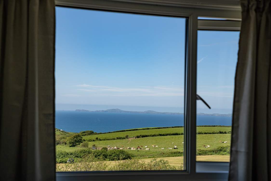 A room with a fabulous view - bedroom 4.