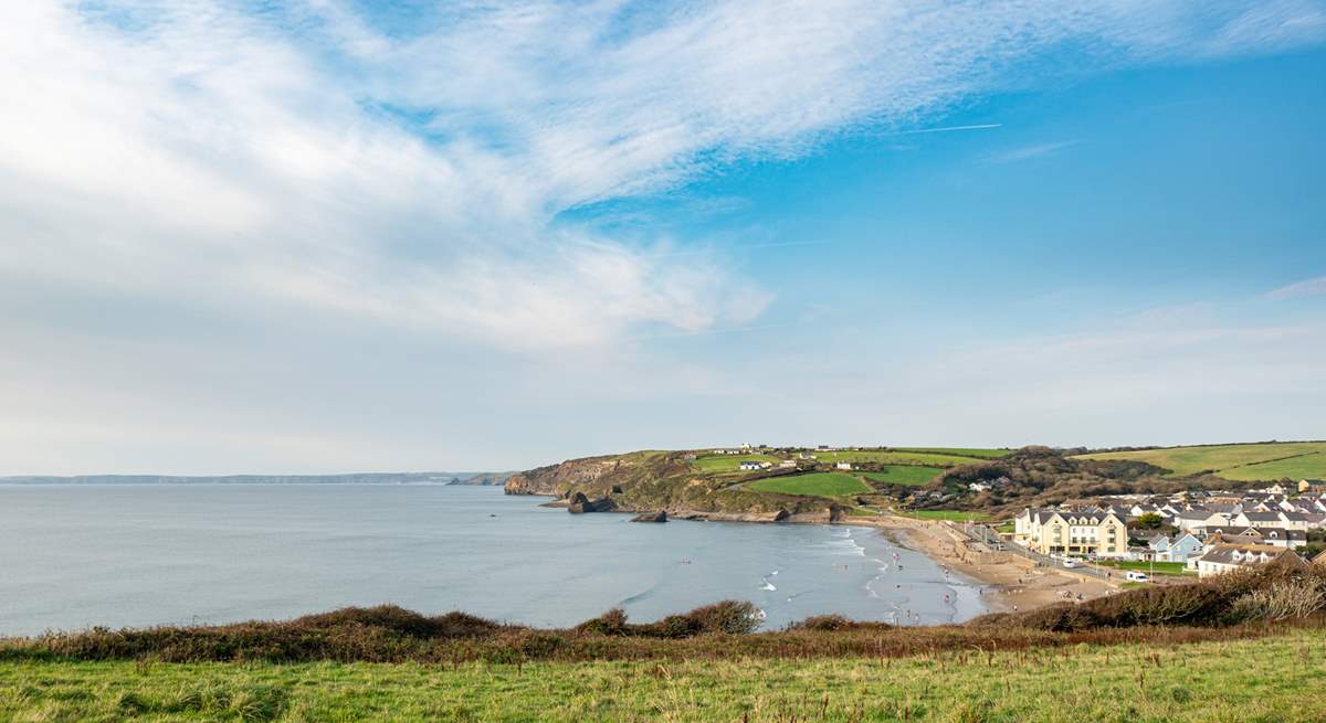 Children will love the sandy beach, rock pools and ice-creams at Broad Haven Beach. Choose one of the good eateries there and in Little Haven. 