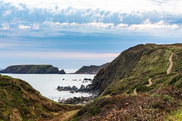 Explore the coast path nearby.