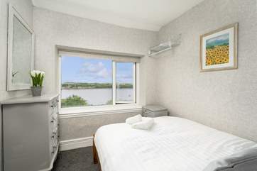 Enjoy breakfast in bed in bedroom 3.