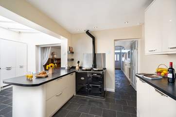The fabulous kitchen.