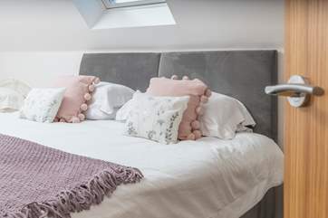 Bedroom three has a 'zip and link' bed which can be a king-size or twin beds alongside the single bed.