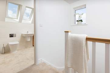 The family bathroom on the first floor.