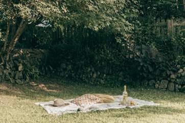 The lovely lawn gives extra space if you fancy a picnic in the sun.