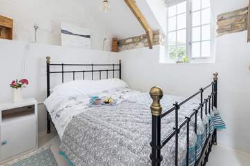 Sleep tight in the super comfy double bed.