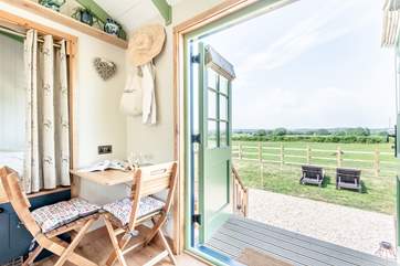 The most blissful view of your countryside surroundings.