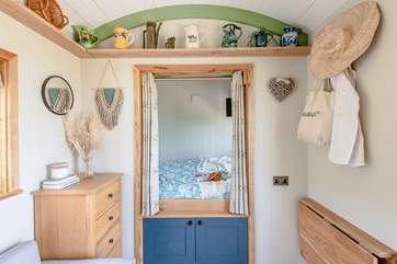 The sumptuous king-size bed provides the perfect night's sleep.