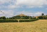 Glastonbury's famous Tor. Pack a picnic and once you reach the top sit back and enjoy the breathtaking views. 