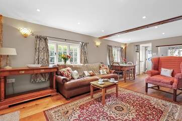 The open plan living area will be enjoyed by everyone.
