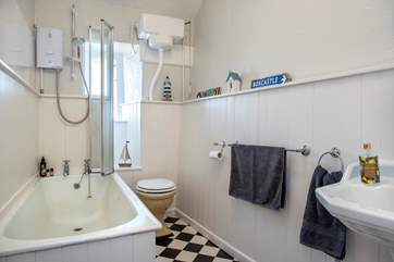 The family bathroom.
