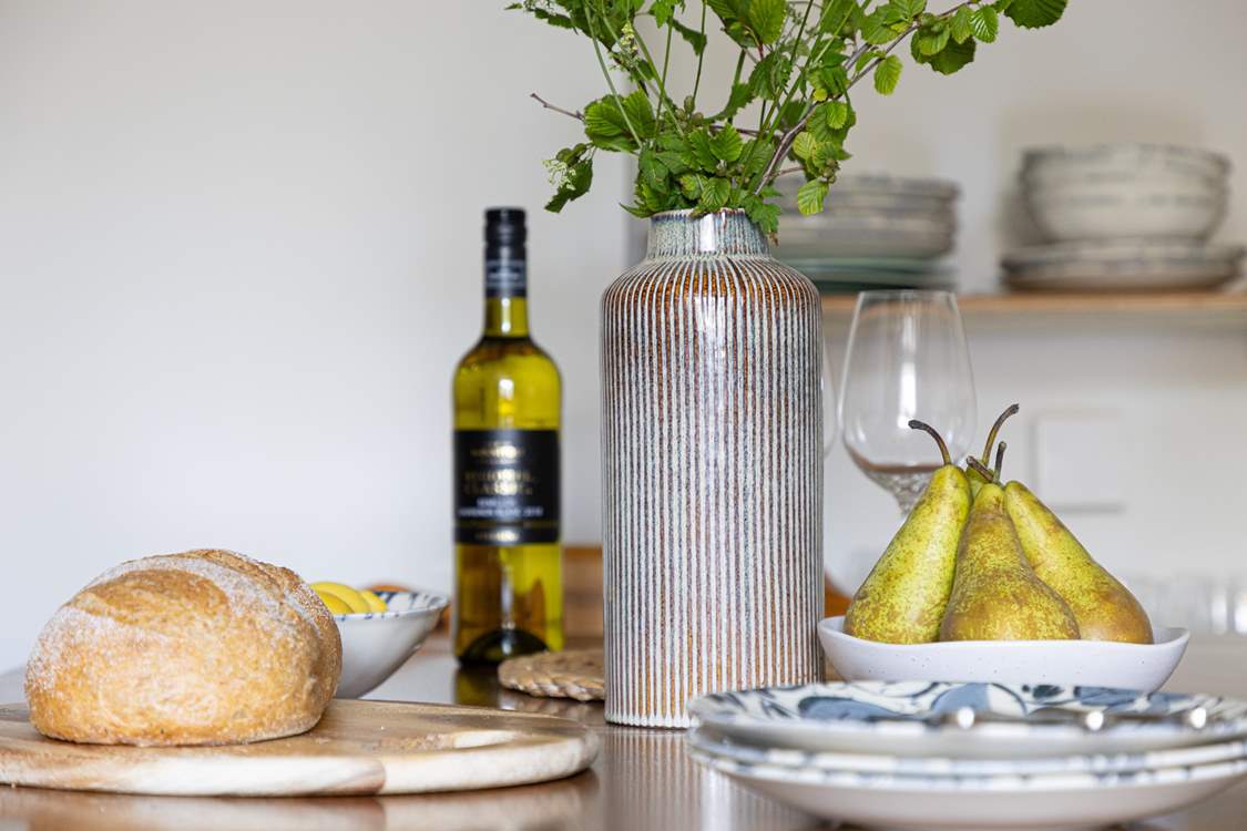 Enjoy fresh local produce.