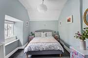 Pretty bedroom 2 has a double bed.