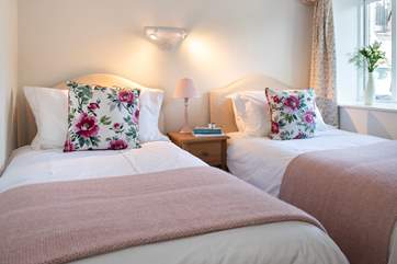 The twin bedroom.