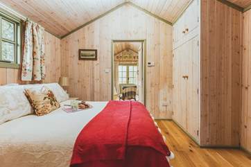 Sink into the sumptuous bed after a day of adventures.