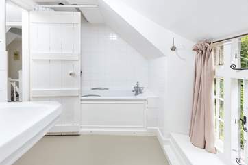 The family bathroom.