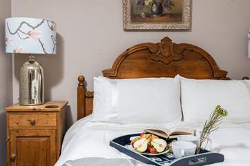 Enjoy breakfast in bed.