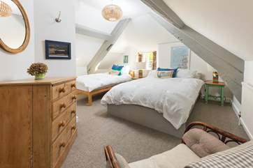 Bedroom three is a fantastic family room.