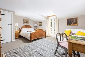 Beautiful bedroom one is situated on the ground floor.