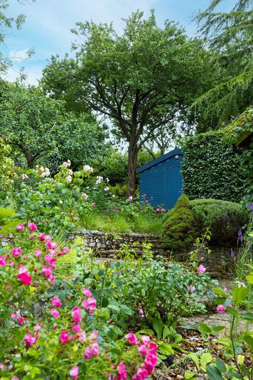 The garden is simply wonderful.