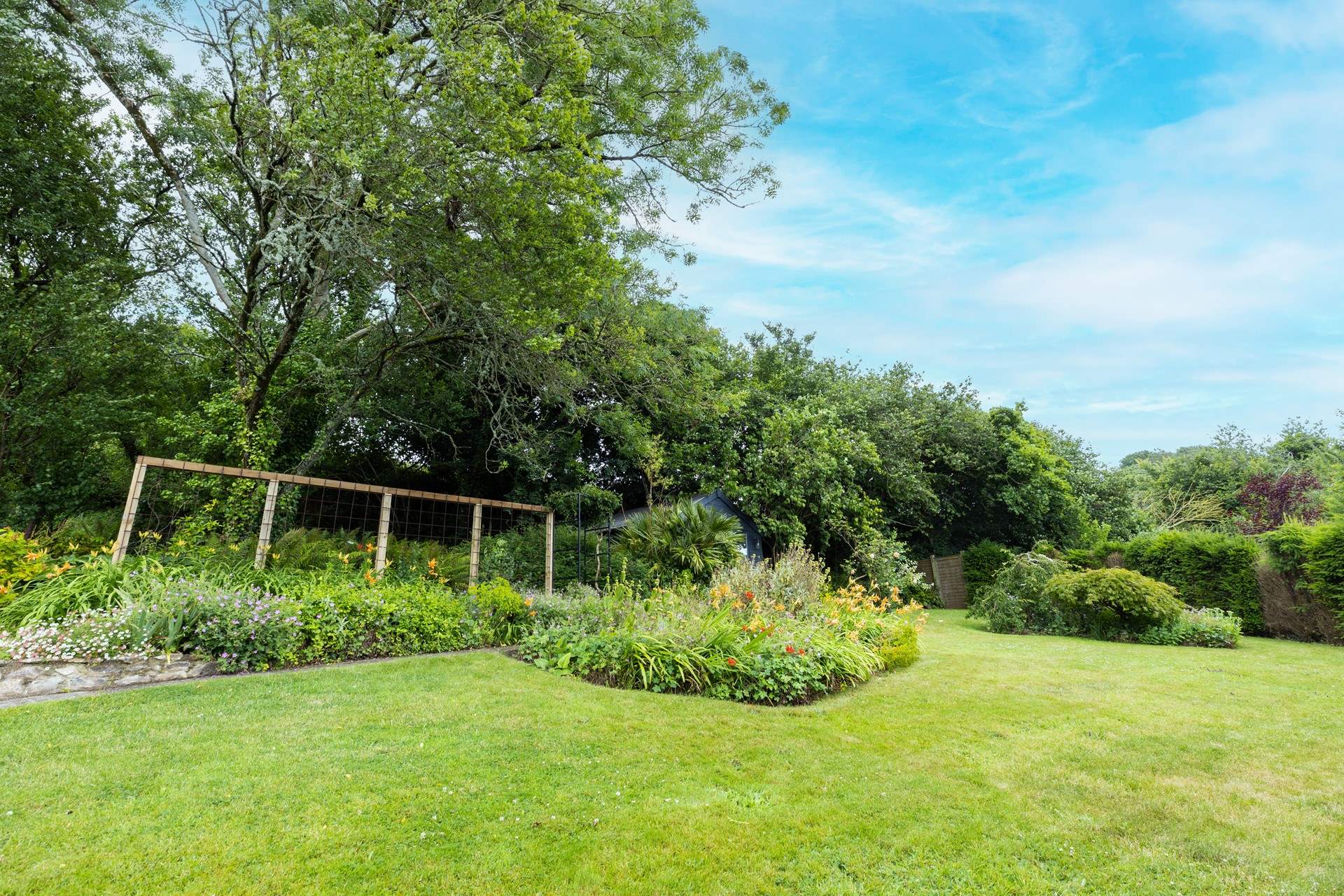 The well maintained garden areas are simply stunning...