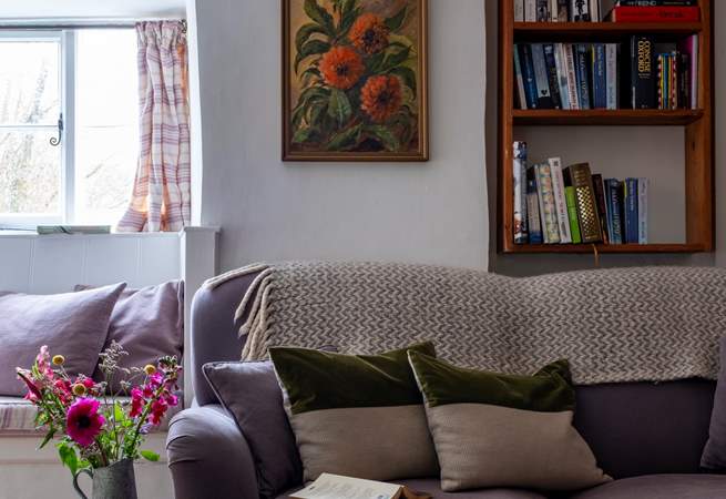 Enjoy relaxing with a good book.