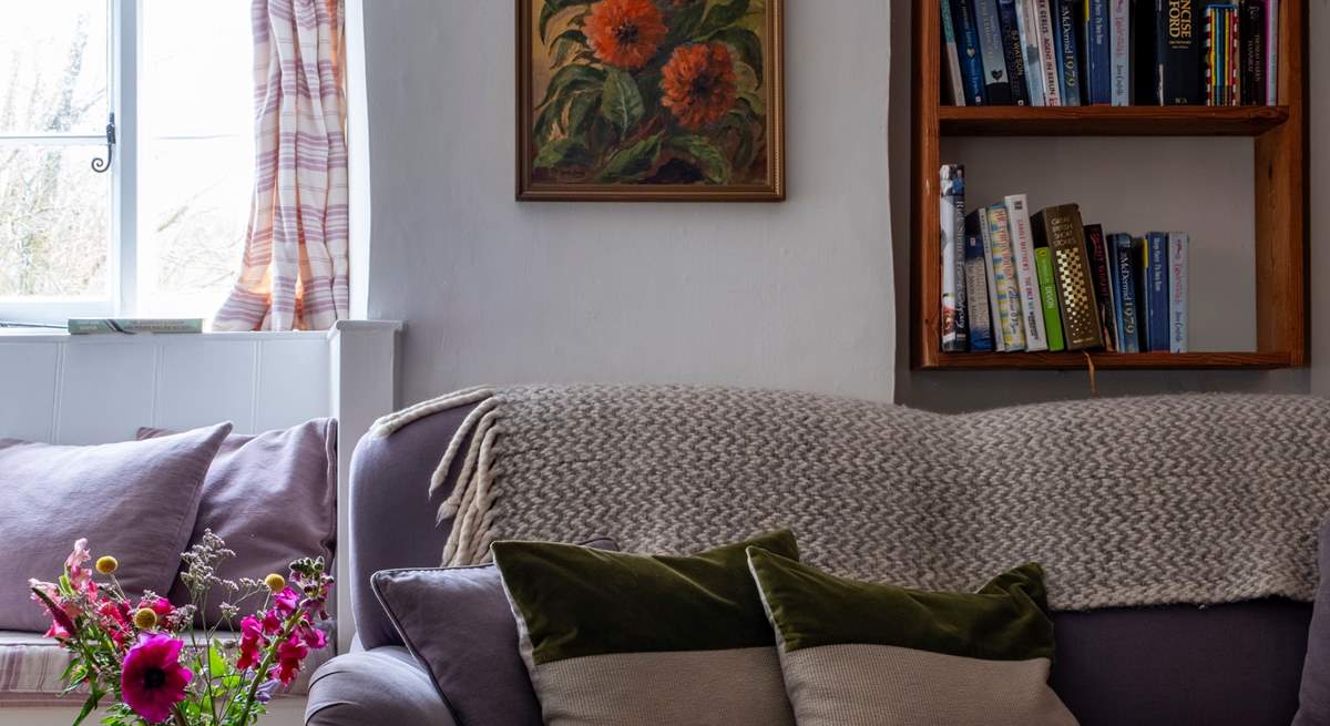Enjoy relaxing with a good book.