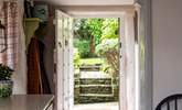 Step outside and into the wonderful gardens. - Thumbnail Image