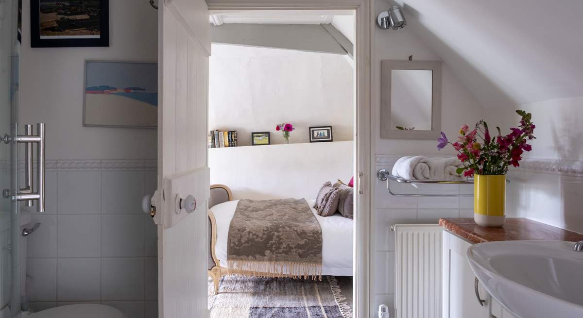 The shower-room can be accessed from bedroom 2 or the hallway.
