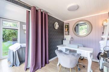 A lovely space to enjoy a pamper.