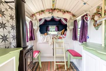 This traditional wagon has so much character.