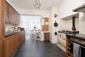 The kitchen/dining area is perfect for bringing the family together.