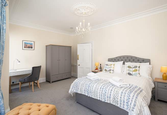 Bedroom two is spacious and has plenty of storage for your holiday belongings.