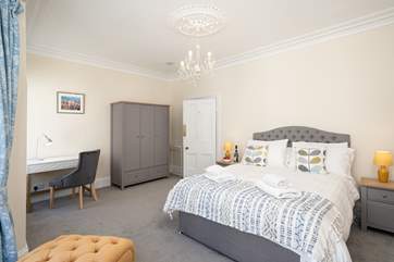 Bedroom two is spacious and has plenty of storage for your holiday belongings.