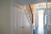 The hallway at Sea Blue House.