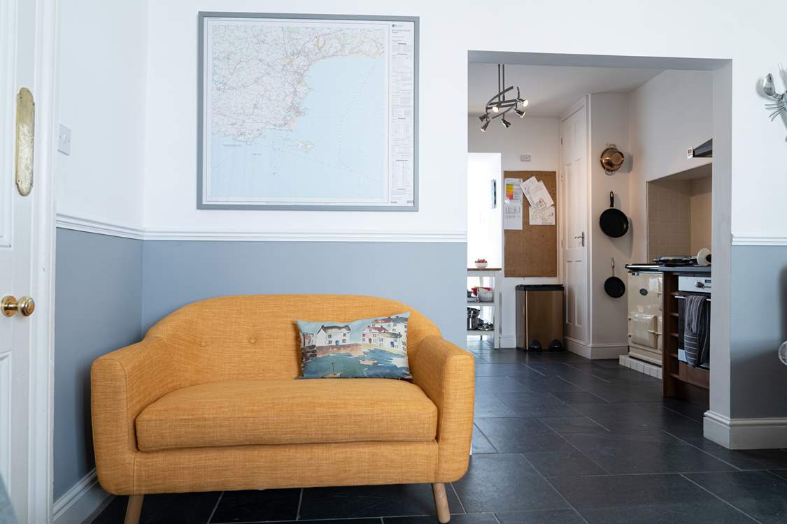 The downstairs is open plan keeping everyone together throughout the holiday.