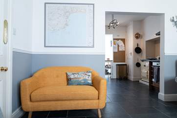 The downstairs is open plan keeping everyone together throughout the holiday.