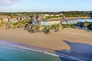 Looking back at Tenby, with plenty to see and do, and not forgetting the fish and chip shops!