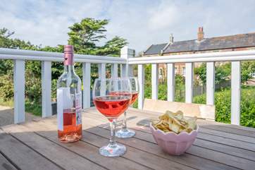Sit back and relax with a glass of your favourite drink in hand while discussing your holiday memories.