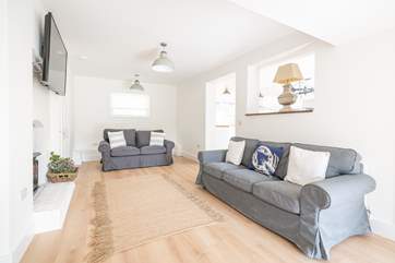 After a day exploring, sit back and relax in the comfortable sitting-room.
