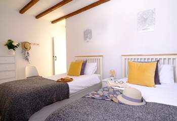 Bedroom 2 is a twin room.