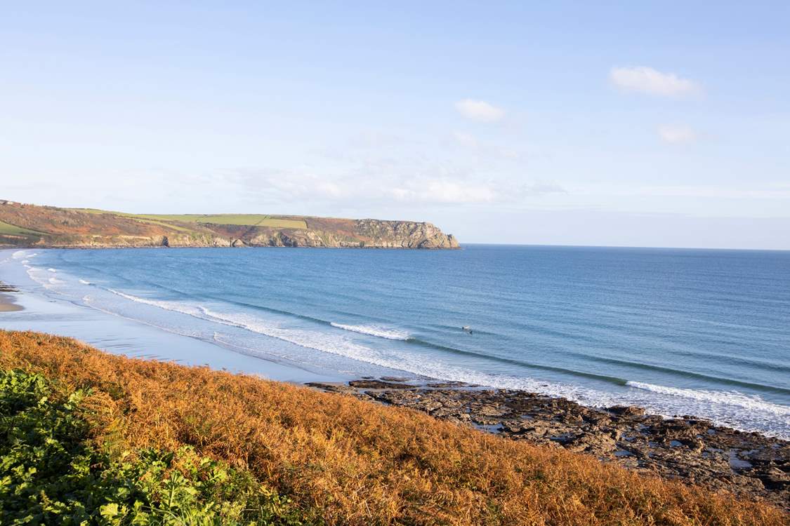 There are miles of the South West Coast Path to explore.