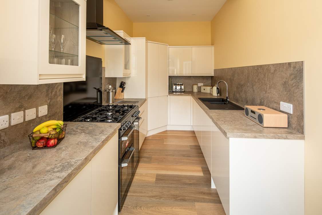 The super range cooker is ideal for holiday meals.