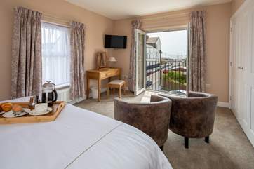Relax in bedroom 2, with the sea only 150 yards away.