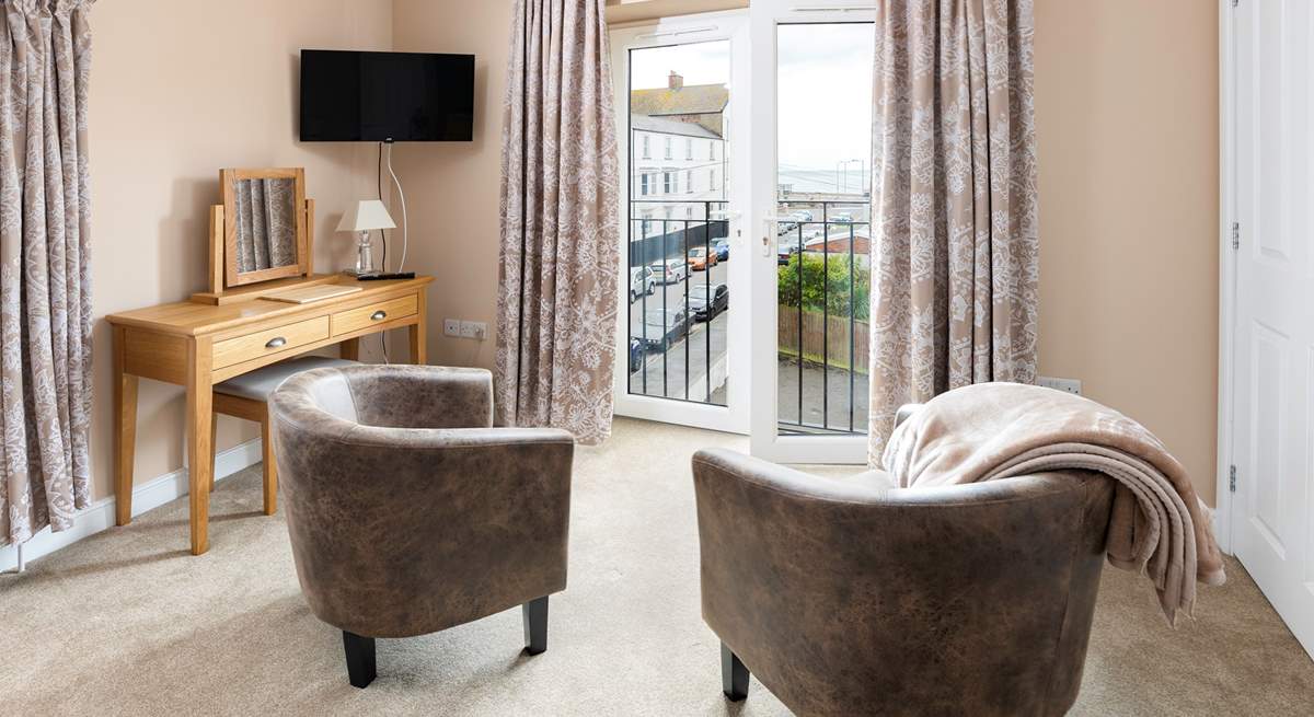 Sit back and soak up the sea views from Bedroom 2.