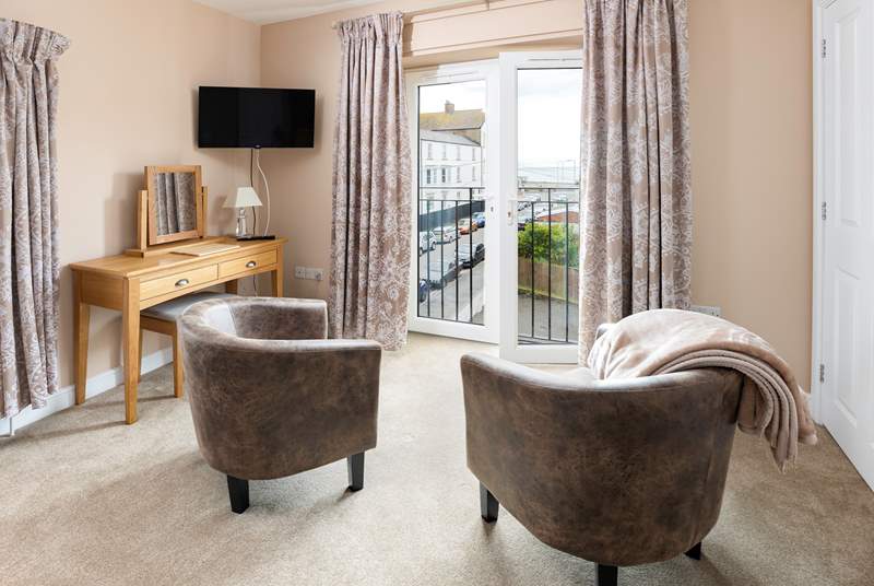 Sit back and soak up the sea views from Bedroom 2.
