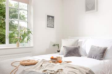 Each bedroom is beautifully furnished with relaxation in mind.