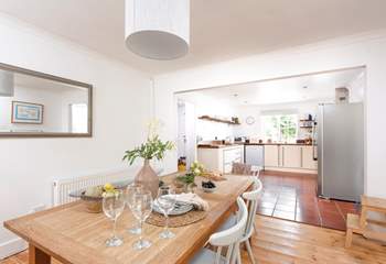 The super sociable kitchen/diner has everything you'll need on holiday.