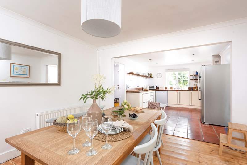 The super sociable kitchen/diner has everything you'll need on holiday.
