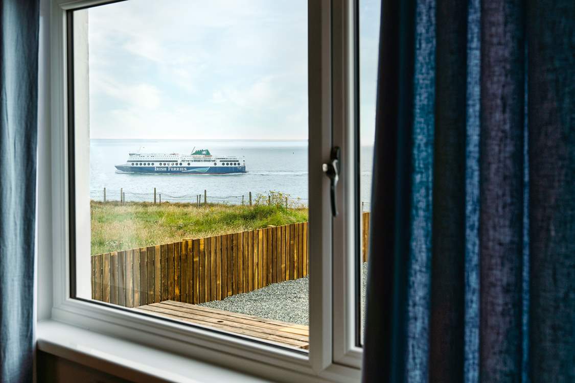 Watch the world sail by.