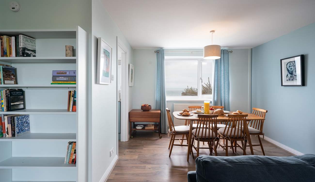 Breakfast with a view.